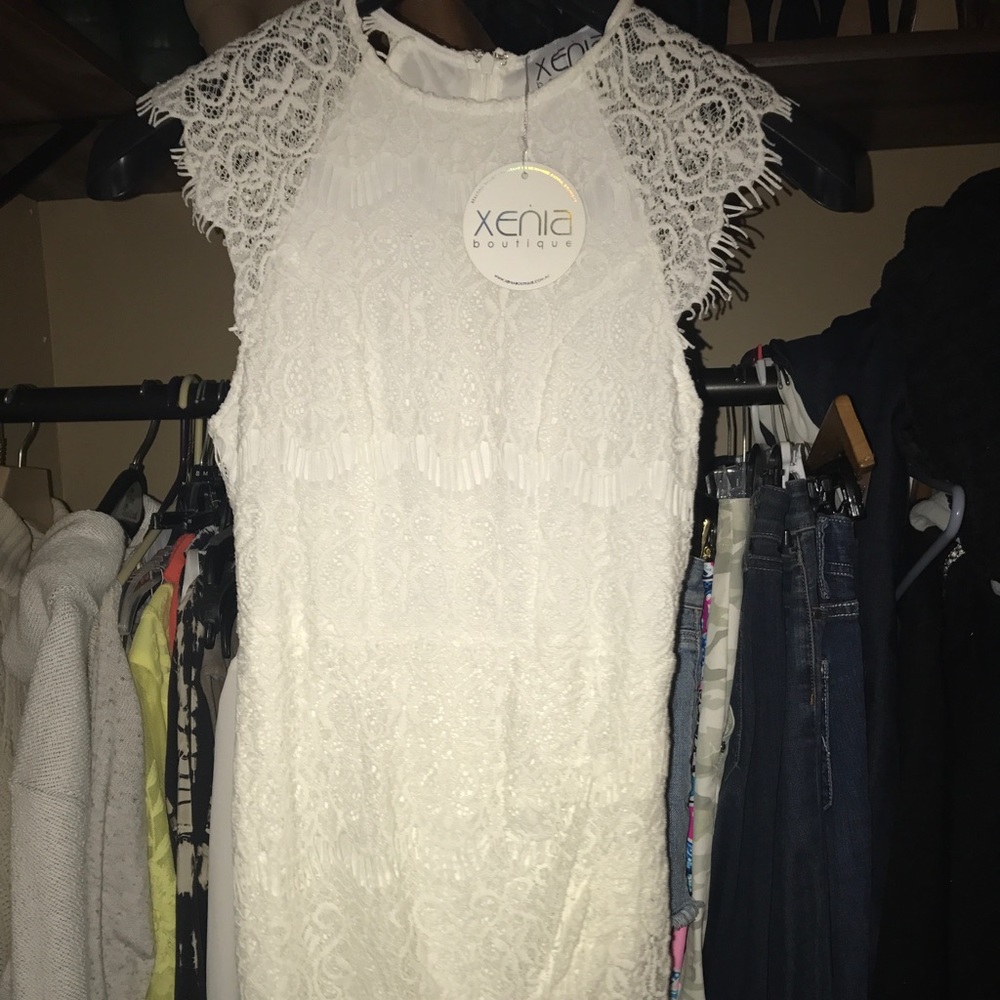 White Homecoming Dress